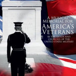 the album cover for Beckel / Us Military Band & Choruses - Musical Memorial for America's Veterans