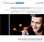 the album cover for Alexej Gerassimez - Percussion