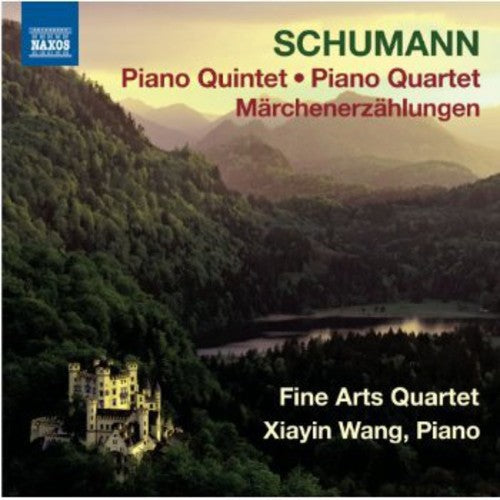 the album cover for Xiayin Wang - Piano Quintet / Piano Quartet / Marchenerzahlungen