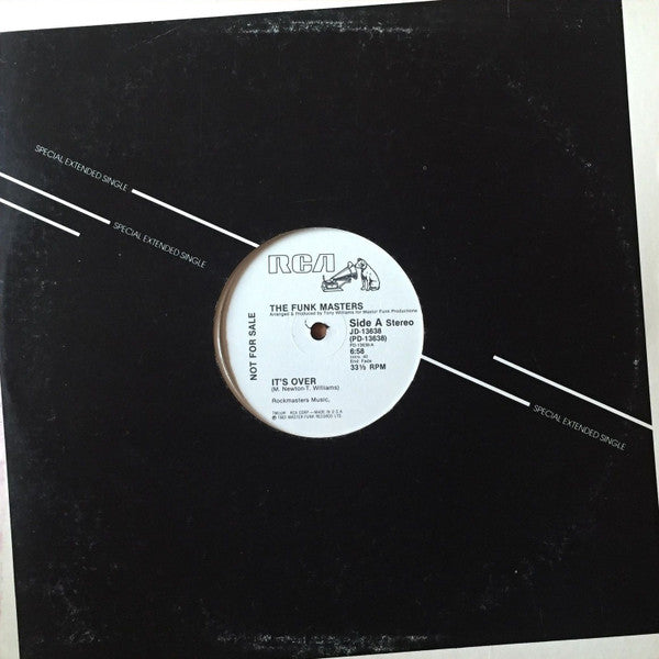 Funk Masters : It's Over (12", Promo)