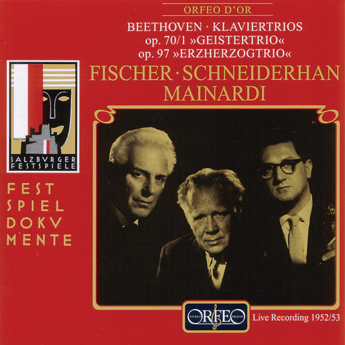 the album cover for Wolfgang Schneiderhan - Piano Trios