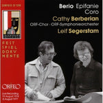 the album cover for Berio / Berberian / Segerstam Orf So / Orf Chor - Epifanie Fur Orchester & Frauenstimme