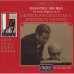the album cover for Sviatoslav Richter / Fischer-Dieskau,Dietrich - Brahms: Die Schone Magelone Op.60