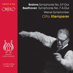 the album cover for Otto Klemperer - Sym 3 & 7