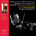 the album cover for Zino Francescatti - Sonata No. 3 in D minor Op. 108