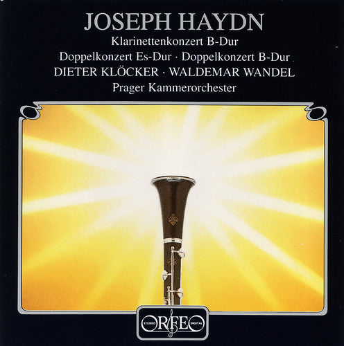 the album cover for Dieter Klöcker - Clarinet Cti