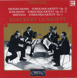 the album cover for Koeckert Quartet - String Quartet Op 12 & Op 41