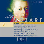 the album cover for Mozart / Klocker - Quintets