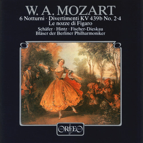 the album cover for Bläser Der Berliner Philharmoniker - Divertimenti 2 & 4