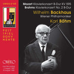 the album cover for WILHELM BACKHAUS - Piano Concerto 27 in B Flat Major KV 595