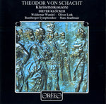 the album cover for Schacht / Kloecker / Stadlmair - Clarinet Concertos