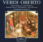 the album cover for Verdi / Dimitrova / Baldani / Browner / Bergonzi - Oberto