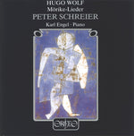 the album cover for Peter Schreier / Engel,Karl - Wolf: Morike-Lieder