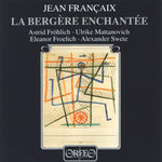 the album cover for Francaix / Frohlich / Swete - Sonata for Flute & Guitar