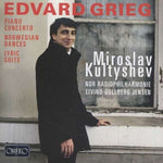 the album cover for Grieg / Ndr Radio Philharmonie / Jensen - Konzert Op. 16 & Norwegische Tanze