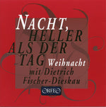 the album cover for Gryphius / Milton / Fischer-Dieskau - Nacht & Heller Als Der Tag