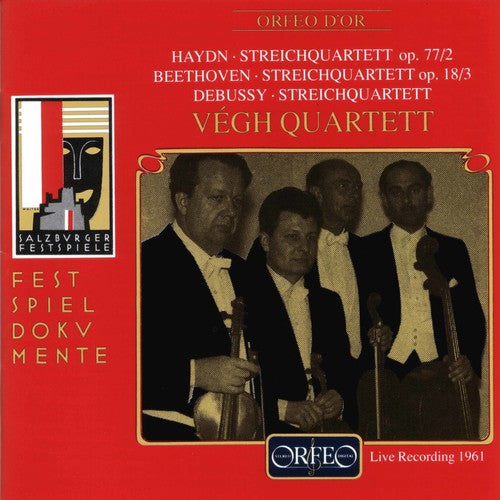 the album cover for Végh Quartet - String Quartets
