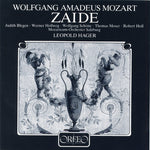 the album cover for Leopold Hager - Zaide