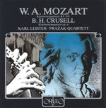 the album cover for Mozart / Prazak-Quartett / Leister - Klarinettenquintett / Klarinettenquartett
