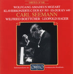 the album cover for Carl Seemann - Klavierkonzerte C-Dur KV 503