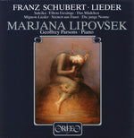 the album cover for Schubert - Selected Songs