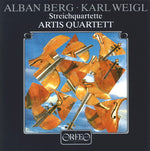 the album cover for Artis Quartet - String Quartet