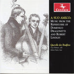the album cover for Querelle des Bouffons - Suo Amico: Music from Repertoire of Domeinco