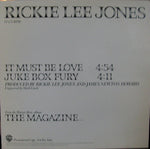Rickie Lee Jones : It Must Be Love / Juke Box Fury (12", Single, Promo)