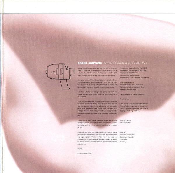 Various : Shake Sauvage (French Soundtracks 1968-1973) (LP, Comp, Ltd)