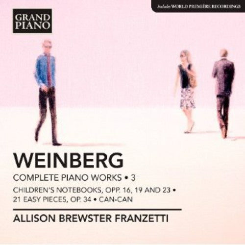 the album cover for Allison Brewster Franzetti - Complete Piano Works 3
