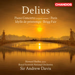 the album cover for Sir Andrew Davis - Orchestral Works: Piano Cto & Paris & Brigg Fair