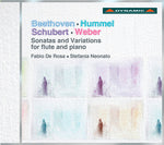 the album cover for Stefania Neonato - Sonatas & Variations for Flute & Piano