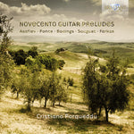 the album cover for Cristiano Porqueddu - Novecento Guitar Preludes