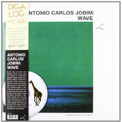 the album cover for Antonio Carlos Jobim - Wave