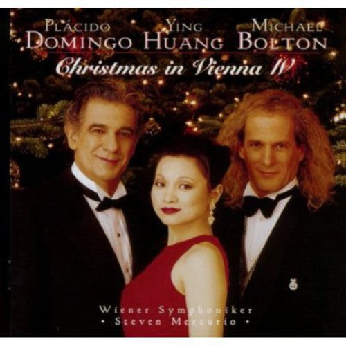 the album cover for Placido Domingo - Christmas in Vienna 4