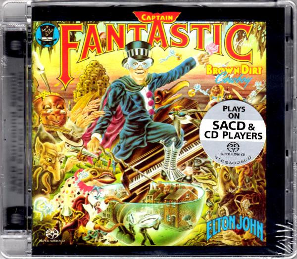 Elton John : Captain Fantastic And The Brown Dirt Cowboy (SACD, Hybrid, Multichannel, Album, RE, RM)