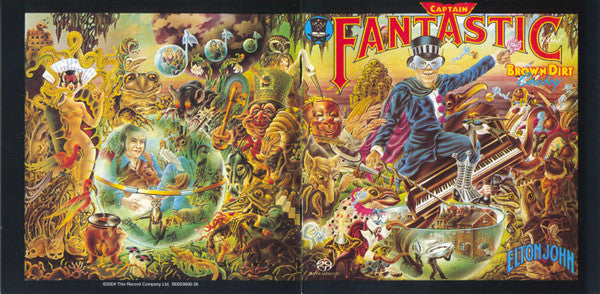Elton John : Captain Fantastic And The Brown Dirt Cowboy (SACD, Hybrid, Multichannel, Album, RE, RM)