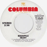 Rockpile : Heart (7", Promo)