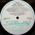 Morton Sherman Bellucci : Beat The Box (The 1988 Compilation Of New Beat Dance Tracks) (2xLP, Comp)