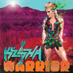 the album cover for Kesha - Warrior