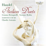 the album cover for Harmonices Mundi - Italian Duets