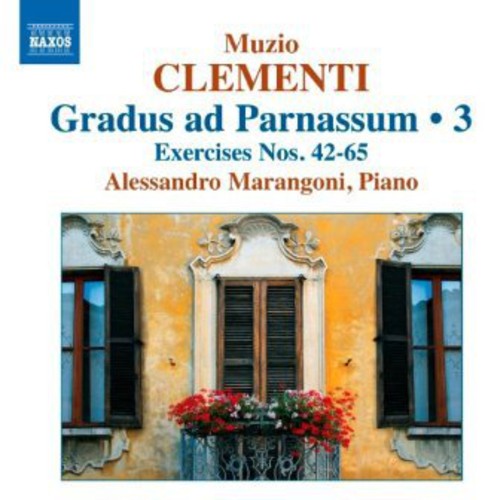 the album cover for Alessandro Marangoni - Gradus Ad Parnassum 3