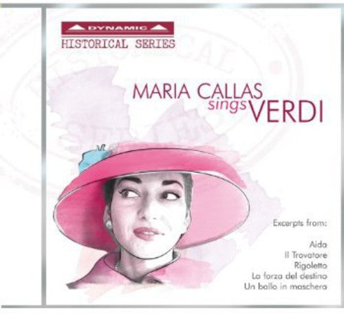 the album cover for Maria Callas - Maria Callas Sings Verdi