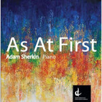 the album cover for Adam Sherkin - As at First