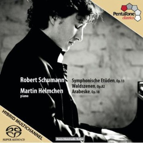 the album cover for Martin Helmchen - Symphonische Etuden