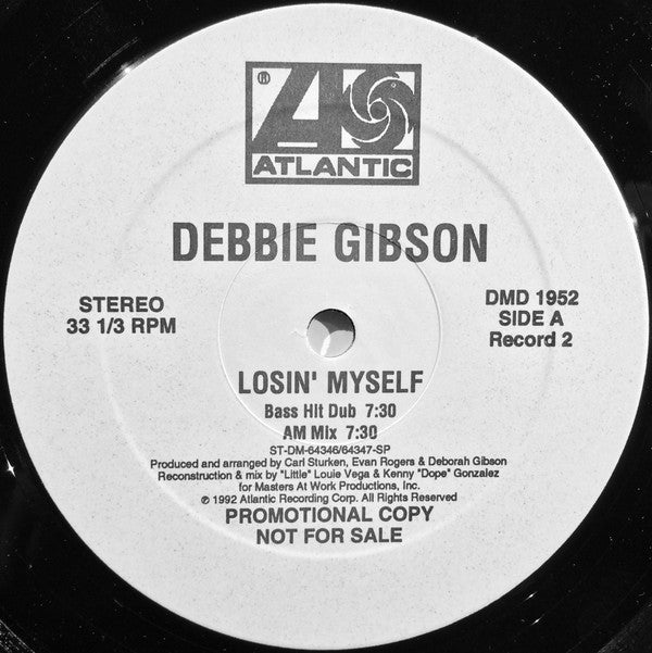 Debbie Gibson : Losin' Myself (2x12", Promo)