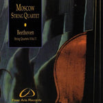 the album cover for Moscow String Quartet - Beethoven String Quartets 10 & 11
