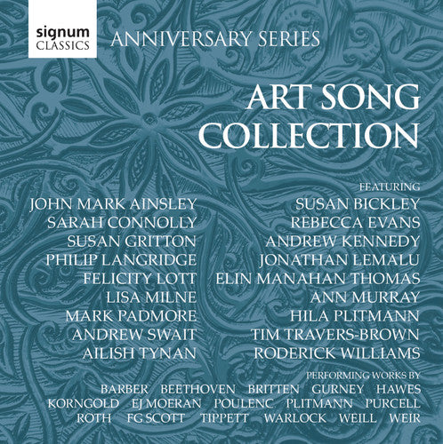 the album cover for Art Song Collection / Various Aniv - Art Song Collection