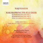 the album cover for Nagi Hakim - Sakskobing Praeludier
