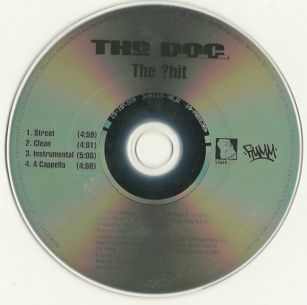 The D.O.C. : The ?hit (CD, Single)
